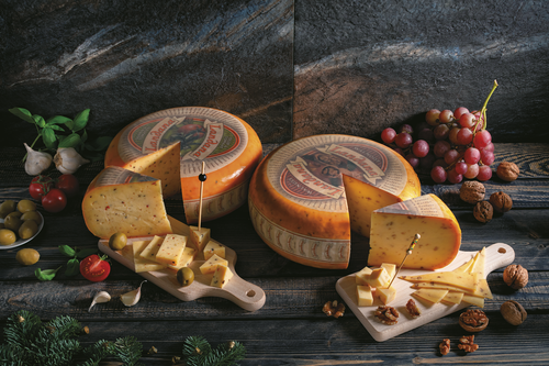Landana ochucený sýr z kravského mléka typu gouda 100g