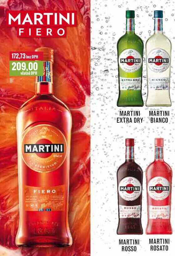 MARTINI FIERO 1 l v akci AkcniCeny.cz