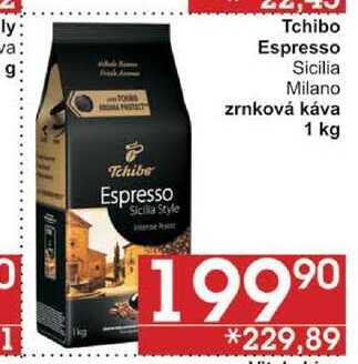 Tchibo Espresso Sicilia zrnková káva, 1 kg 