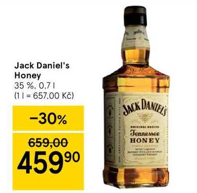 Jack Daniel's Honey 35 %. 0.7 l