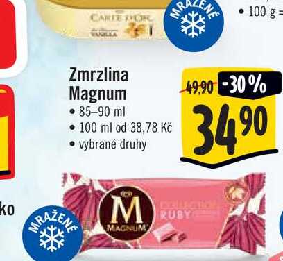  Zmrzlina Magnum 85-90 ml 