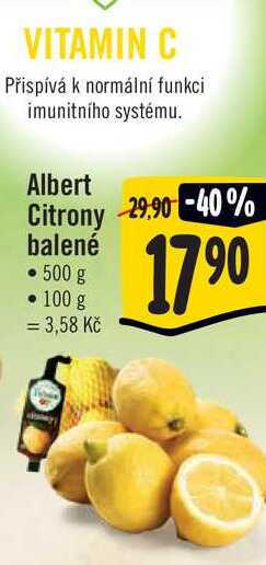 Albert Citrony 500 g  