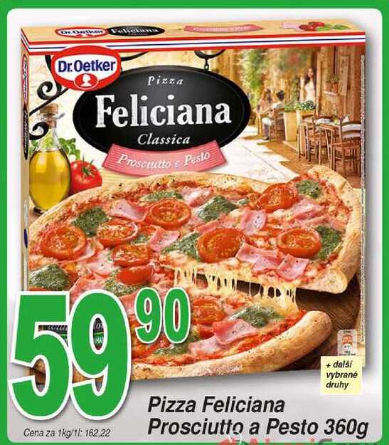 Dr. Oetker Pizza Feliciana Prosciutto a Pesto 360g 