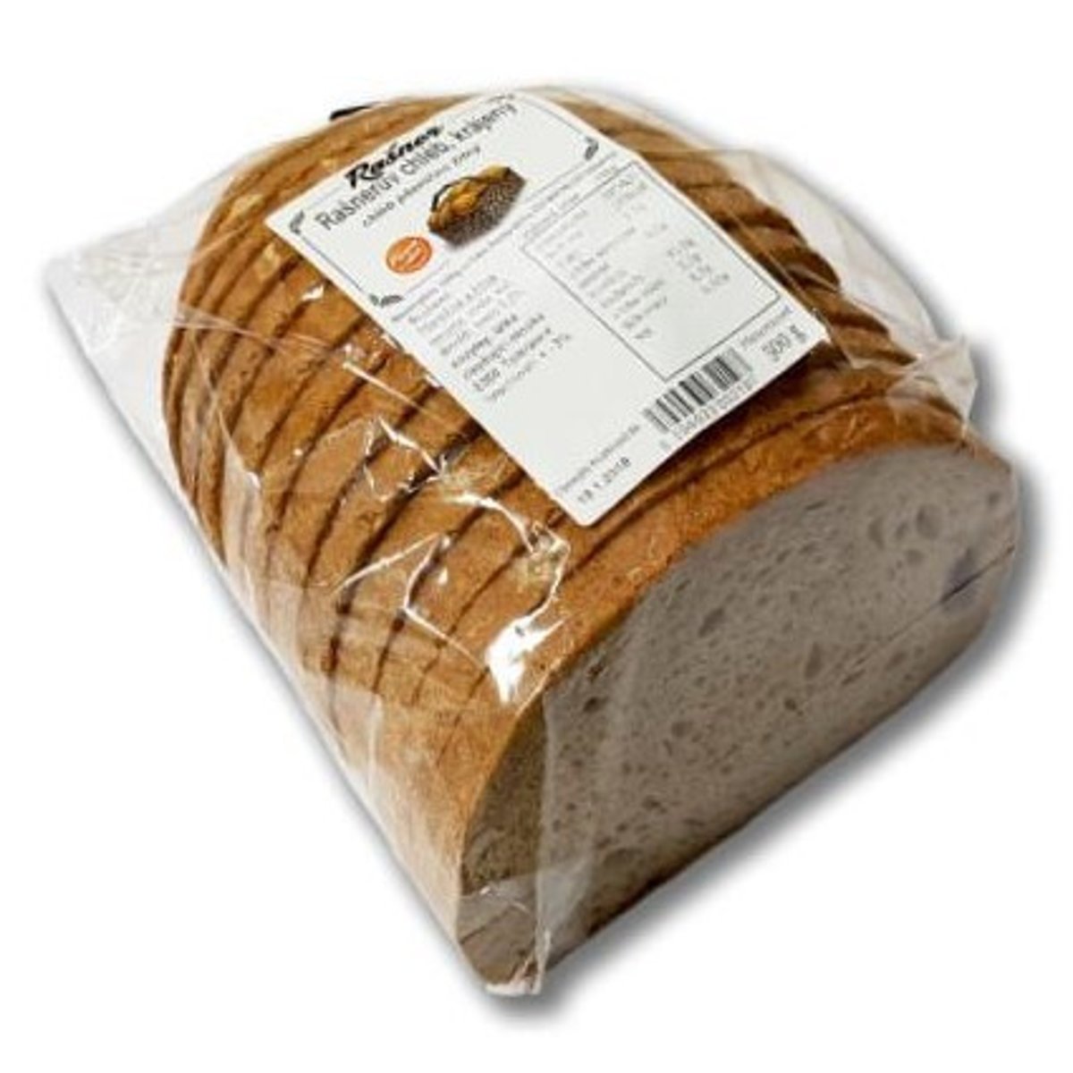 Rašnerovy pekárny Chléb s kmínem krájený