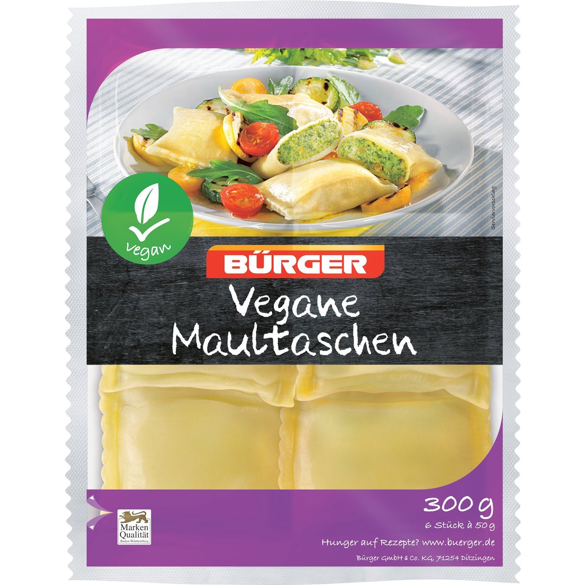Bürger Taštičky plněné vegan