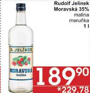 Rudolf Jelinek Moravská 35% malina, 1 l