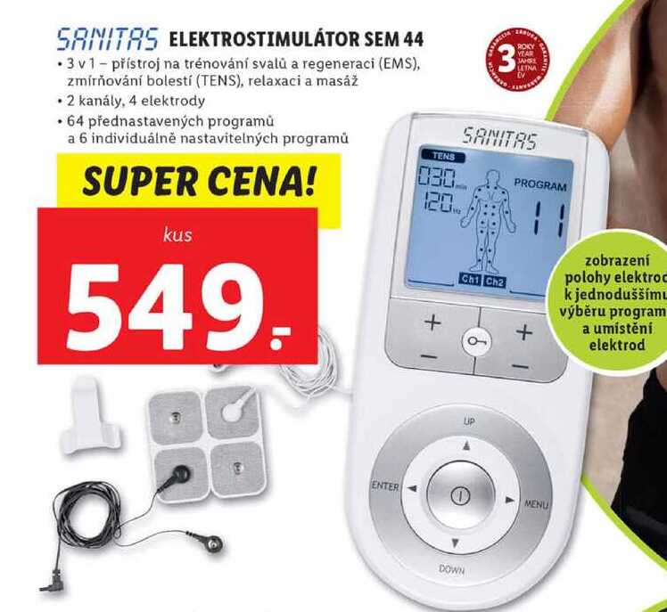 ELEKTROSTIMULÁTOR SEM 44