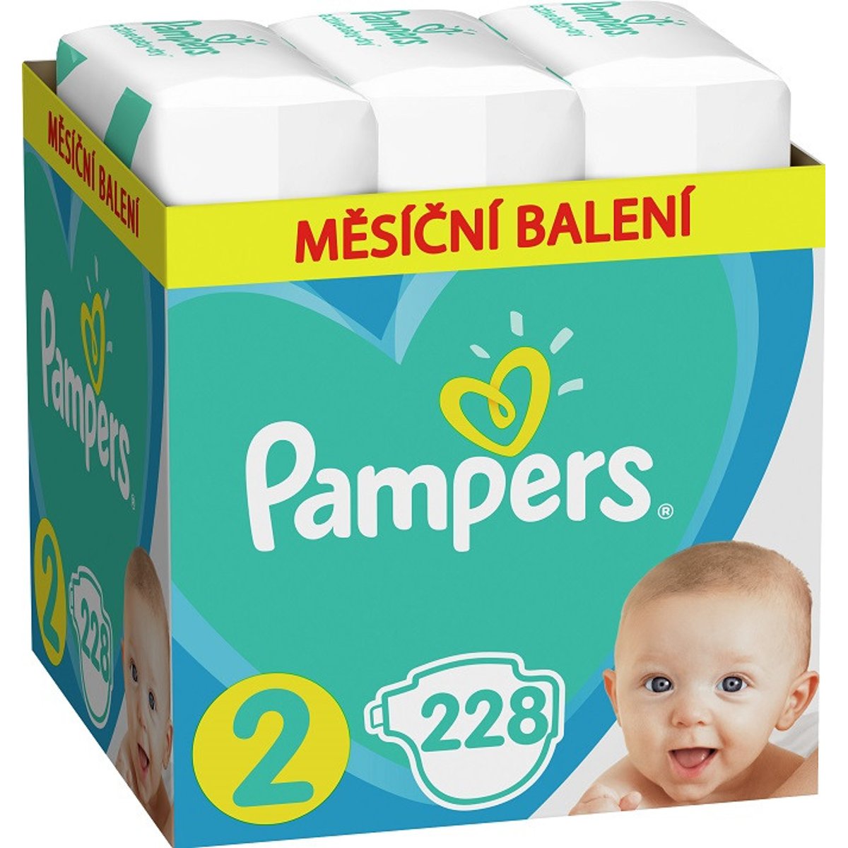 Pampers Active baby jednorázové plenky 2 (4–8 kg)