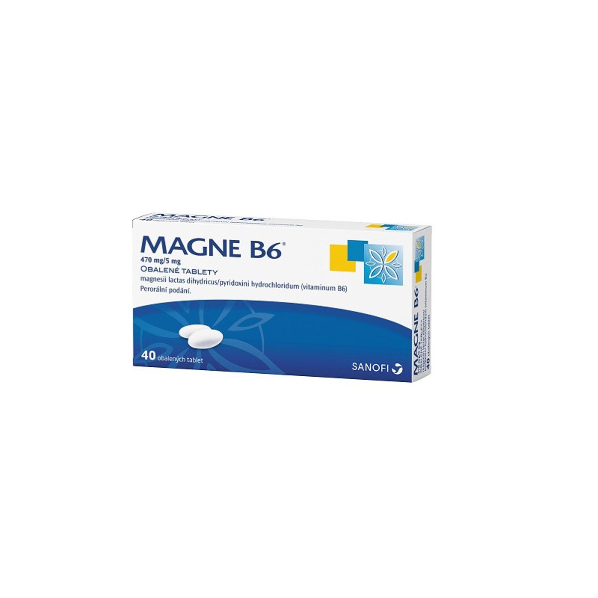 MAGNE B6 470MG/5MG obalené tablety 40