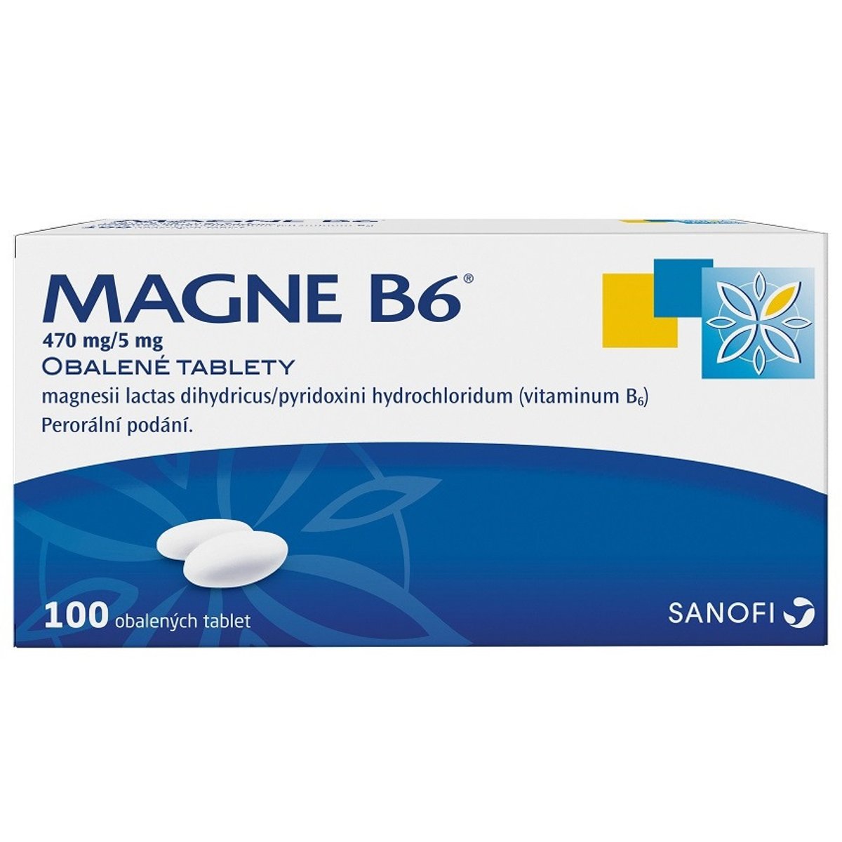 MAGNE B6 470MG/5MG obalené tablety 100