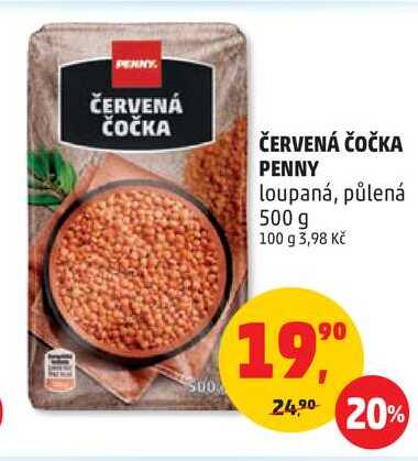 ČERVENÁ ČOČKA PENNY, 500 g