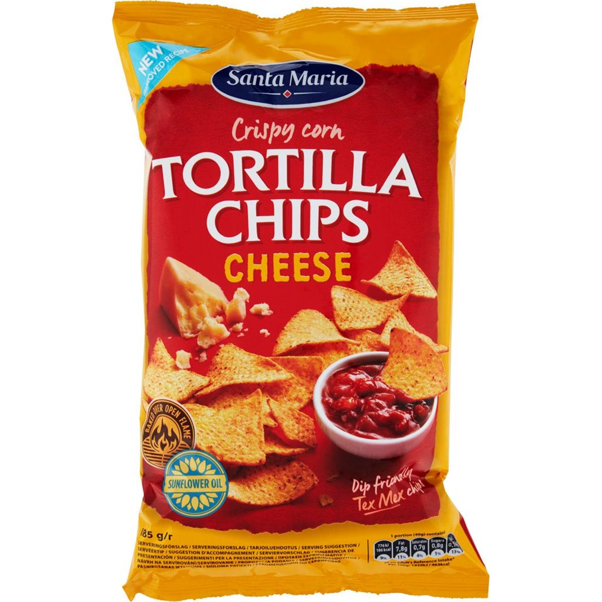 Santa Maria Tex Mex Tortilla chips sýrové v akci AkcniCeny.cz