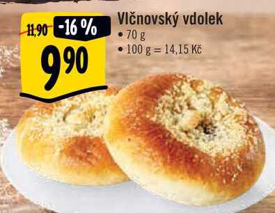 Vdolek ARCHIV | Vlčnovský vdolek, 70 g v akci platné do: 1.3.2022 | AkcniCeny.cz