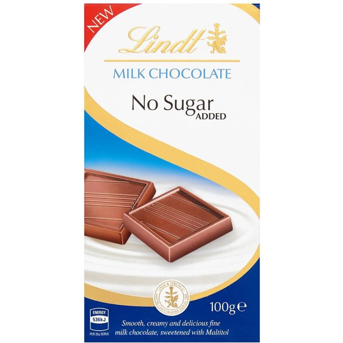 Lindt Milk chocolate No Sugar Added