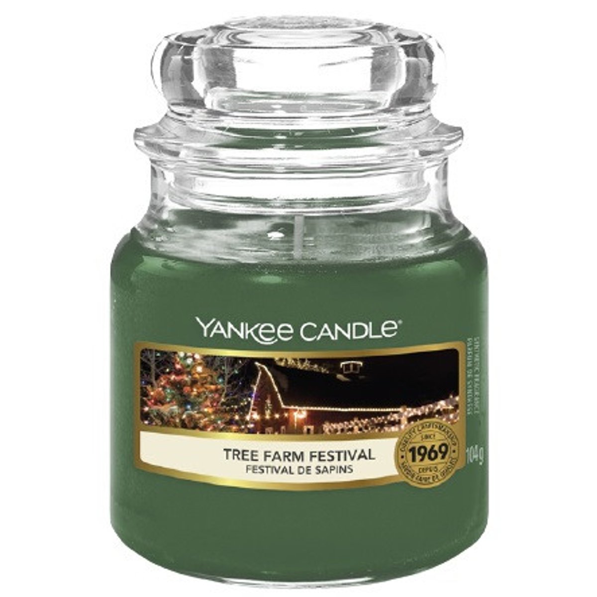 Yankee Candle Classic Tree Farm Festival malá vonná svíčka