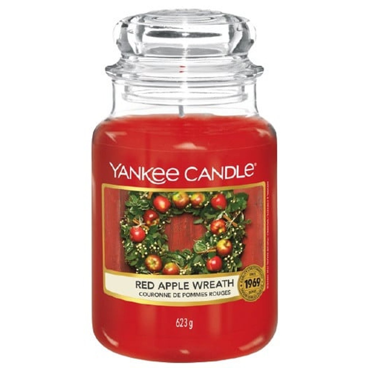 Yankee Candle Classic Red Apple Wreath velká vonná svíčka