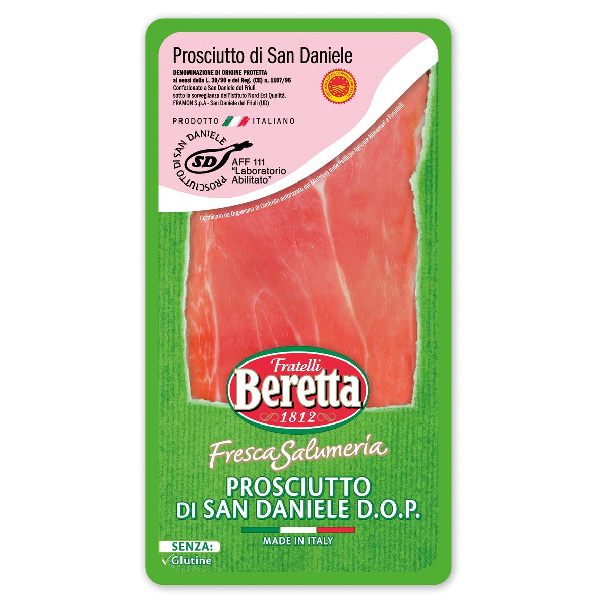 Fratelli Beretta Prosciutto San Daniele A.O.P. plátky v akci AkcniCeny.cz