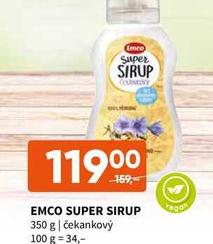   EMCO SUPER SIRUP 350 g 