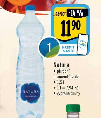 NATURA, 1,5 l v akci | AkcniCeny.cz