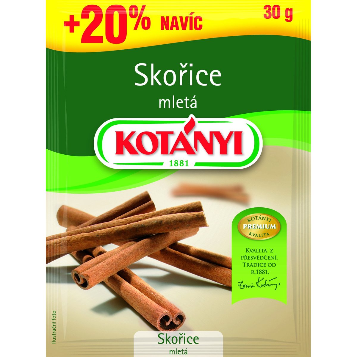Kotányi Skořice celá v akci | AkcniCeny.cz