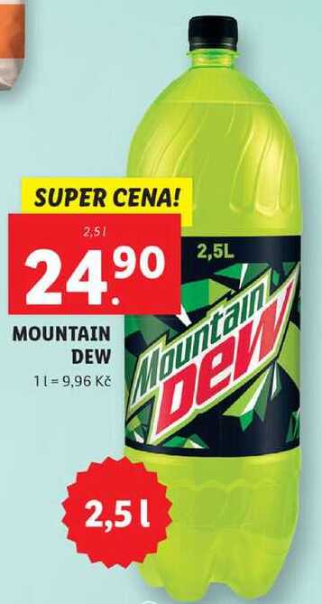 MOUNTAIN DEW, 2,5 l