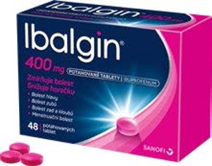Ibalgin® 400 mg 48 potahovaných tablet