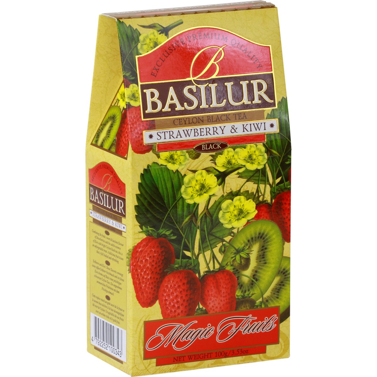 Basilur Magic Strawberry & Kiwi tea sypaný