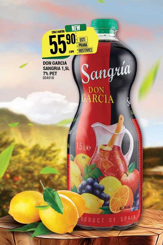 DON GARCIA SANGRIA 1,5L 7% PET 