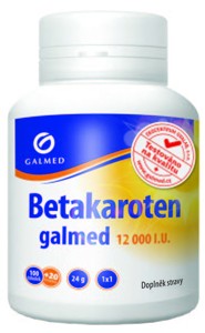 BETAKAROTEN GALMED 12 000 IU, 100 + 20 TOBOLEK