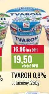 Madeta Jihočeský TVAROH 38% odtučněný 250g  