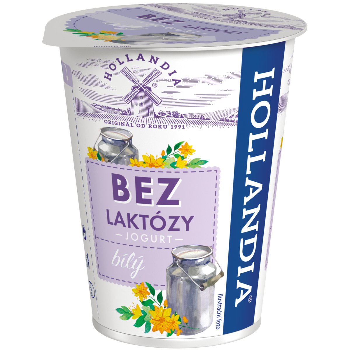 Hollandia Krémový jogurt bílý 0,01% laktózy