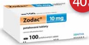ZODAC 10 mg 100 potahovaných tablet