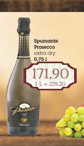 Spumante Prosecco extra dry 0,75l