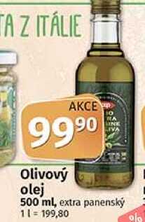 Olivový olej 500 ml, extra panenský 