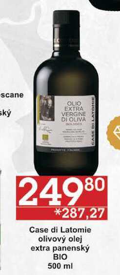 Case di Latomie olivový olej extra panenský BIO, 500 ml 
