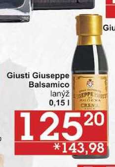 Giusti Giuseppe Balsamico lanýž, 0,15 l