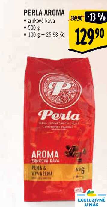 PERLA AROMA • zrnková káva 500 g  