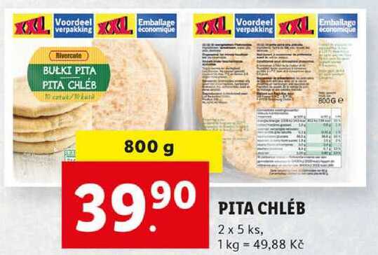 PITA CHLÉB, 800 g