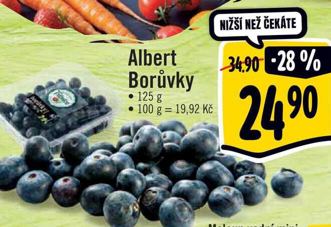  Albert Borůvky • 125 g 