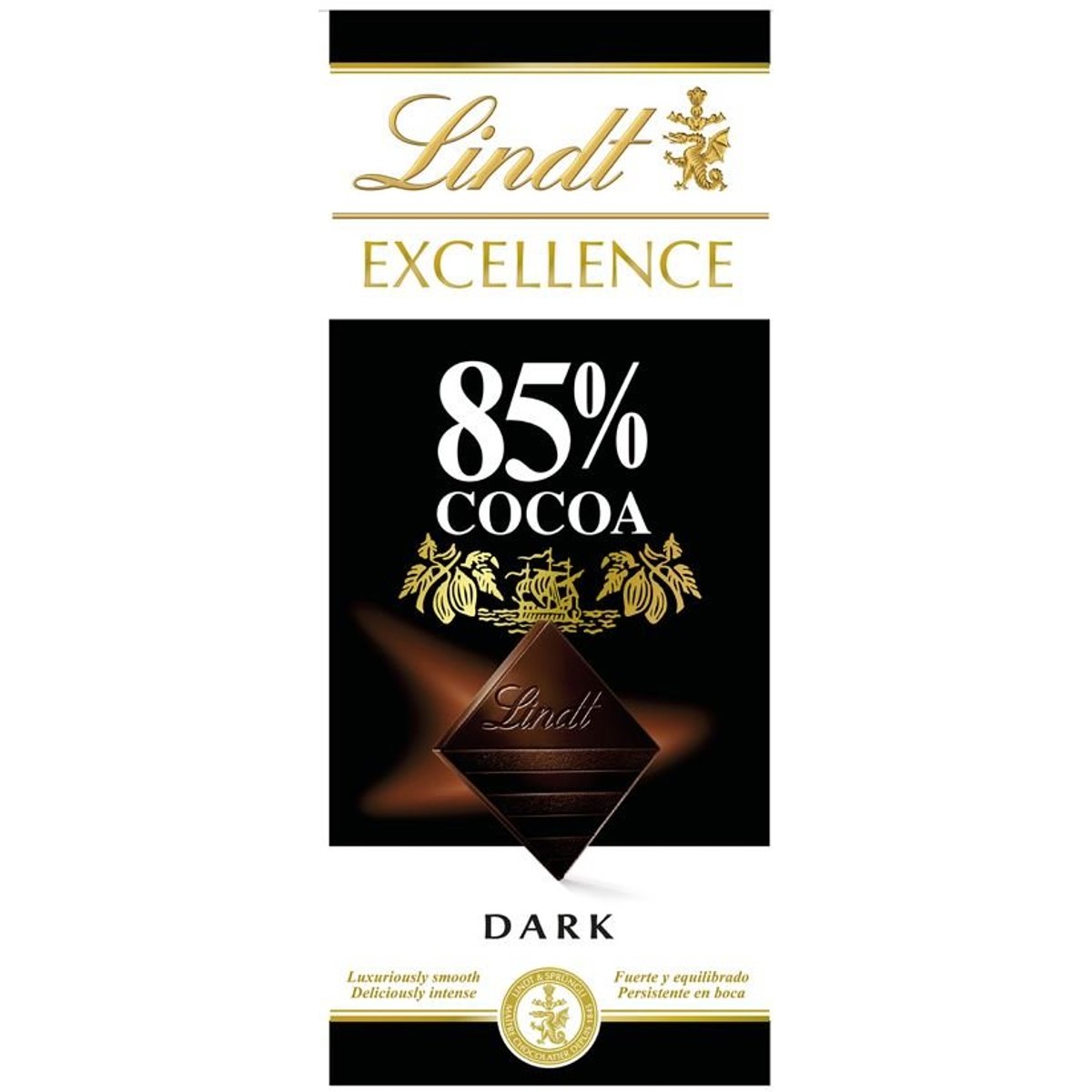 Lindt Excellence hořká čokoláda 85%