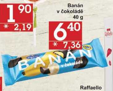 Banán v čokoládě, 40 g 