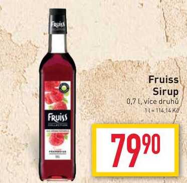 Fruiss Sirup 0,7l