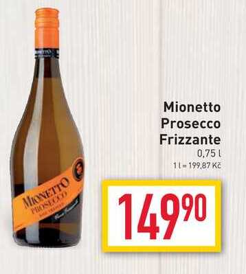 Mionetto Prosecco Frizzante 0,75l