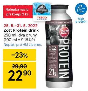 Zott Protein drink 250 ml