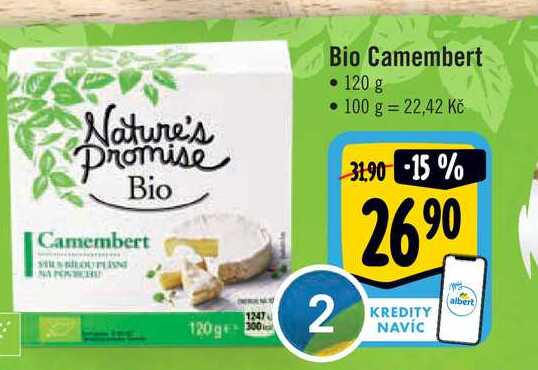  Bio Camembert  120 g
