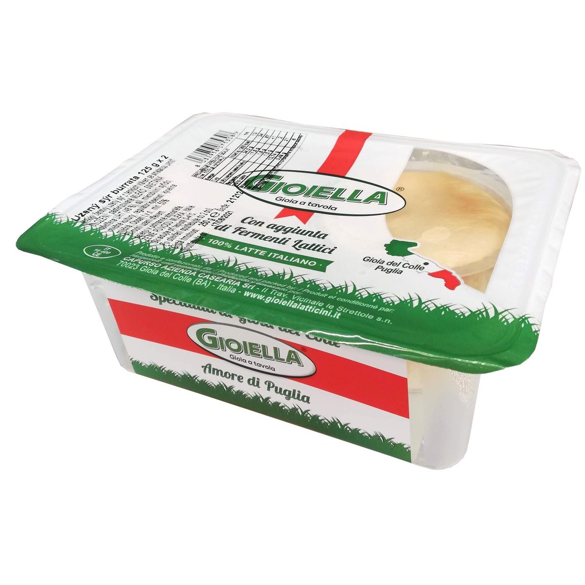Gioiella Sýr uzený Burrata 2×125 g