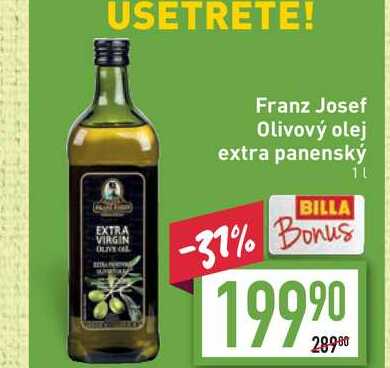 Franz Josef Olivový olej extra panenský 1l
