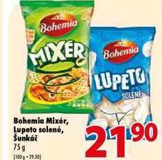 Bohemia Mixér, Lupeto solené, Šunkáč 75g