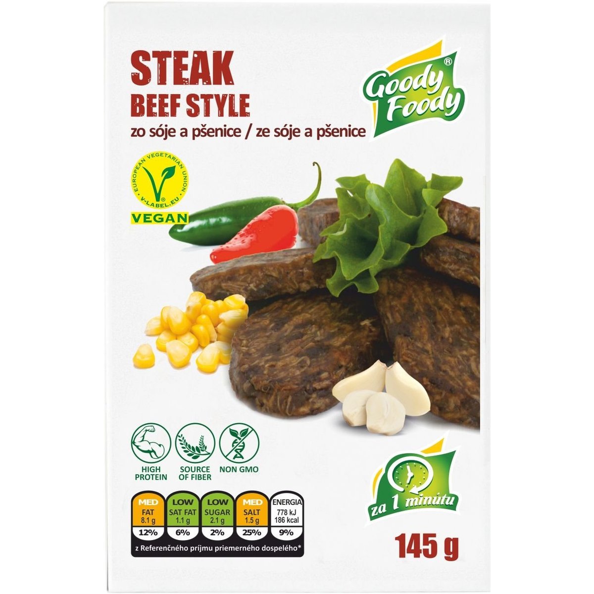 Goody Foody Vegan steak beef style