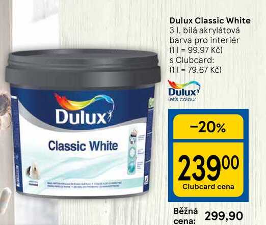 Dulux Classic White 3 1